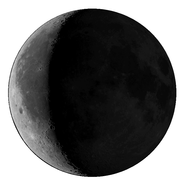 Waning crescent
